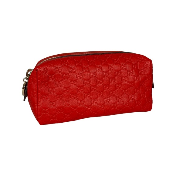 Gucci Bags Gucci Micro Monogram Cosmetic Pouch Bag Poshmark